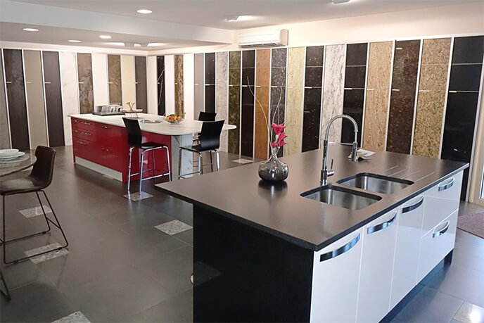 Showroom Granit Quartz Dekton GraniMarbre